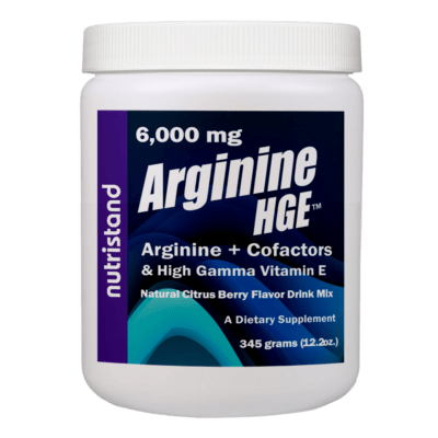 Arginine 20oz Front Panel